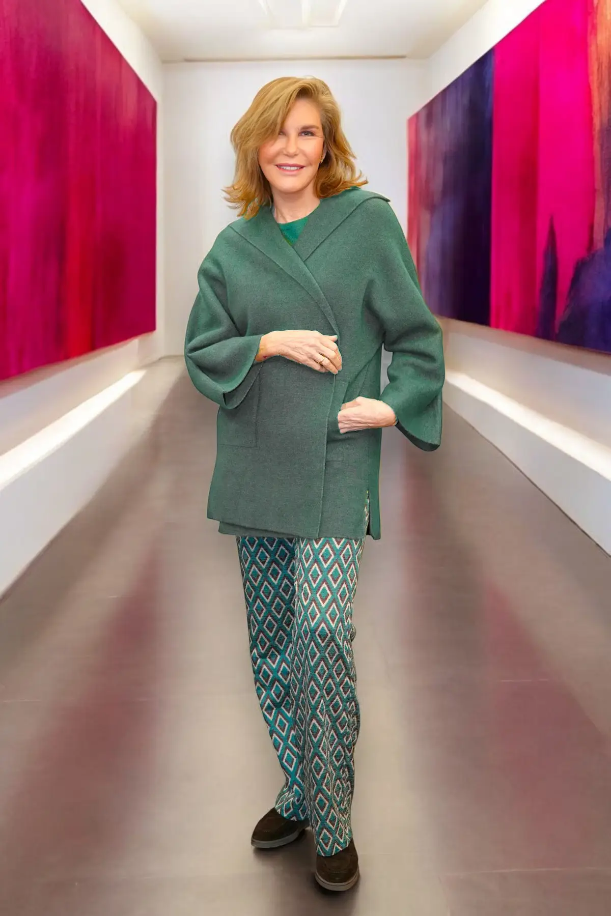 Chaquetón cashmere Capri